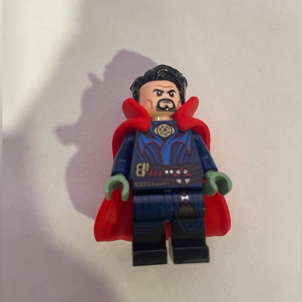 Lego Doctor Strange 76205 76218 76261 Brooch Rubber Cape Super Heroes Minifigure